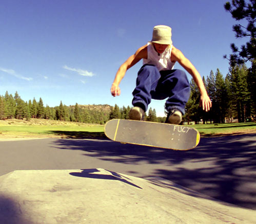 pep bustin out at the skate park