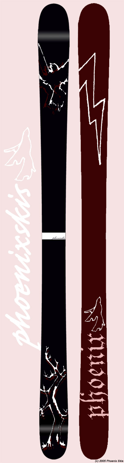 PHOENIXSKIS - 'Broken' Topsheet Design