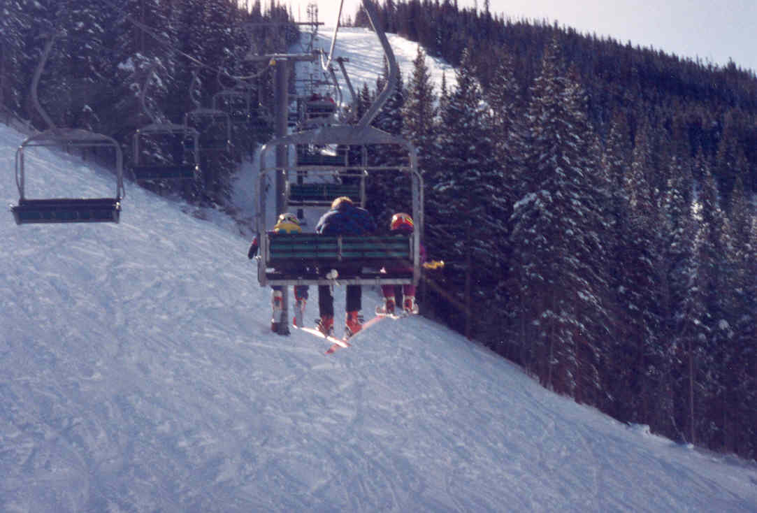 Pic of Brother, Dad, Me from about 1992 @ Beaver Creek