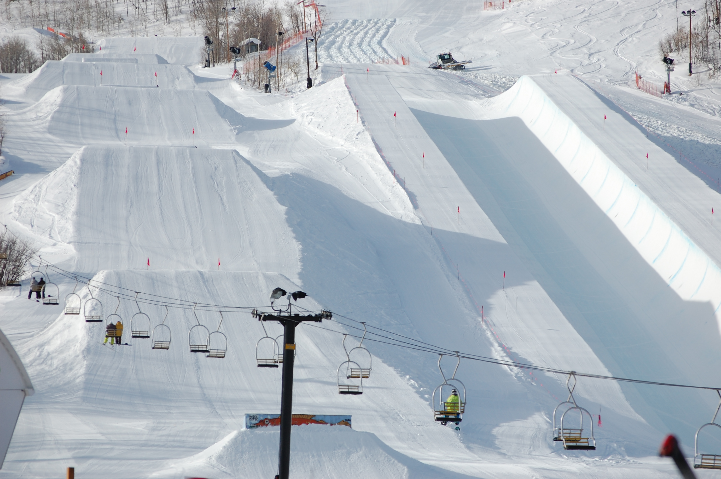 Pick and shovel park at Park City