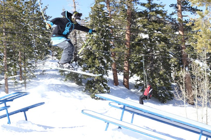 picnic tables