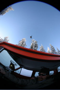 Pierre Over A Gigantic Road Gap