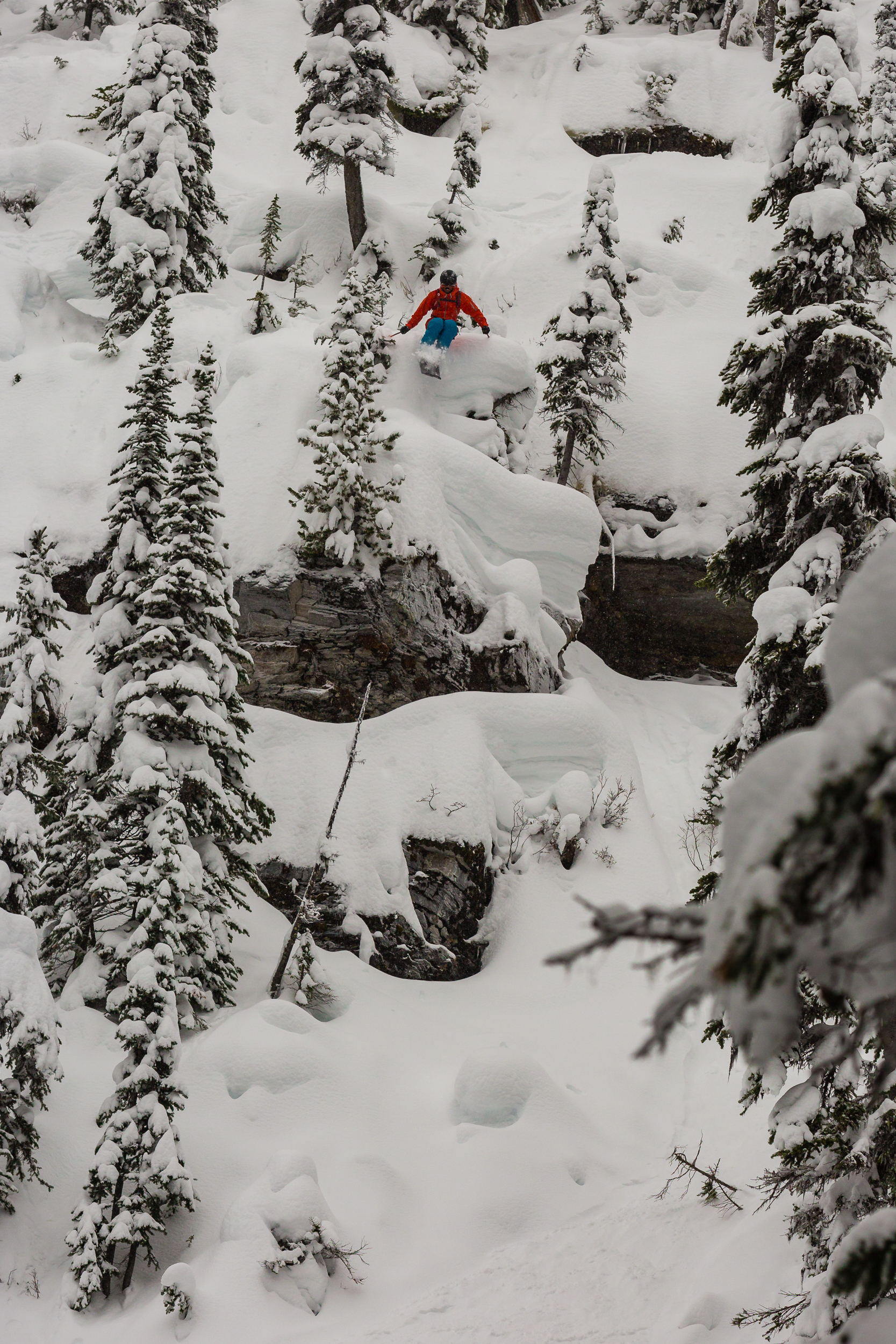 Pillowing - Revelstoke Waterfall Zone 