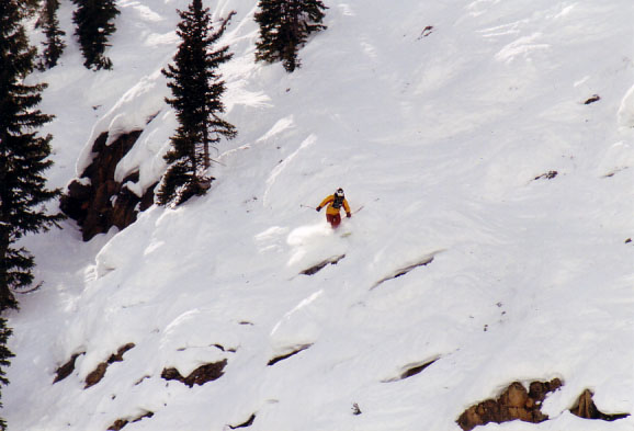 Pivotal Turn above some serious knar in the 2004 US Extremes