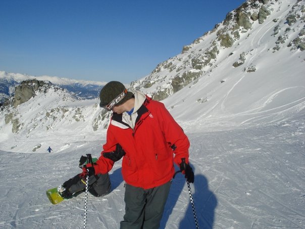 Playin @ Blackcomb's peak