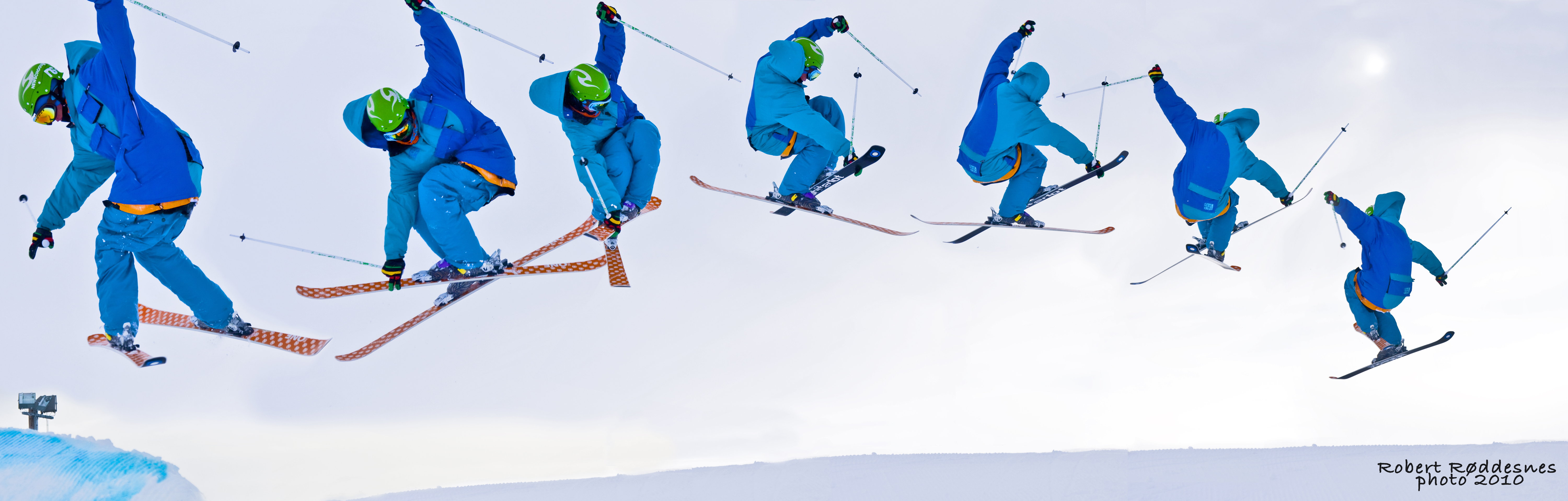 Playing around in the flat light