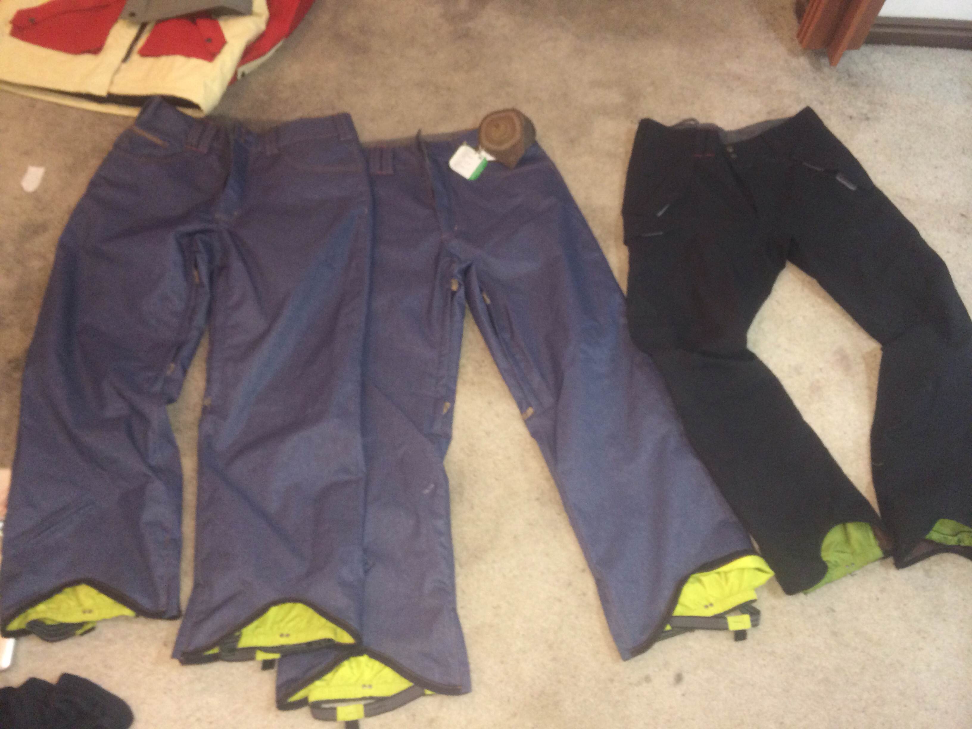 Pm if you want ini new jean pants 2 pairs 80 OBO and black slim fit used 40