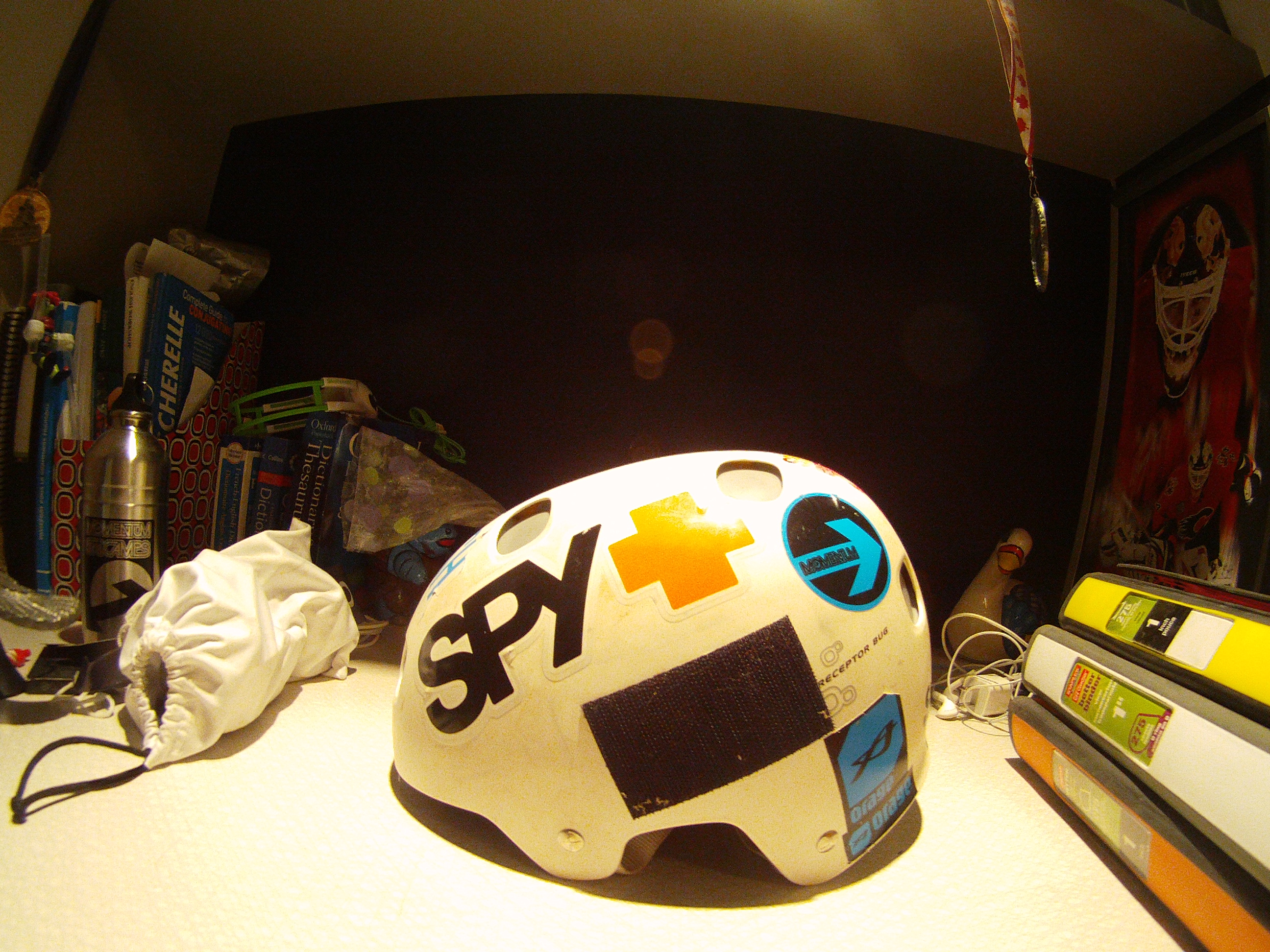 Poc helmet left side