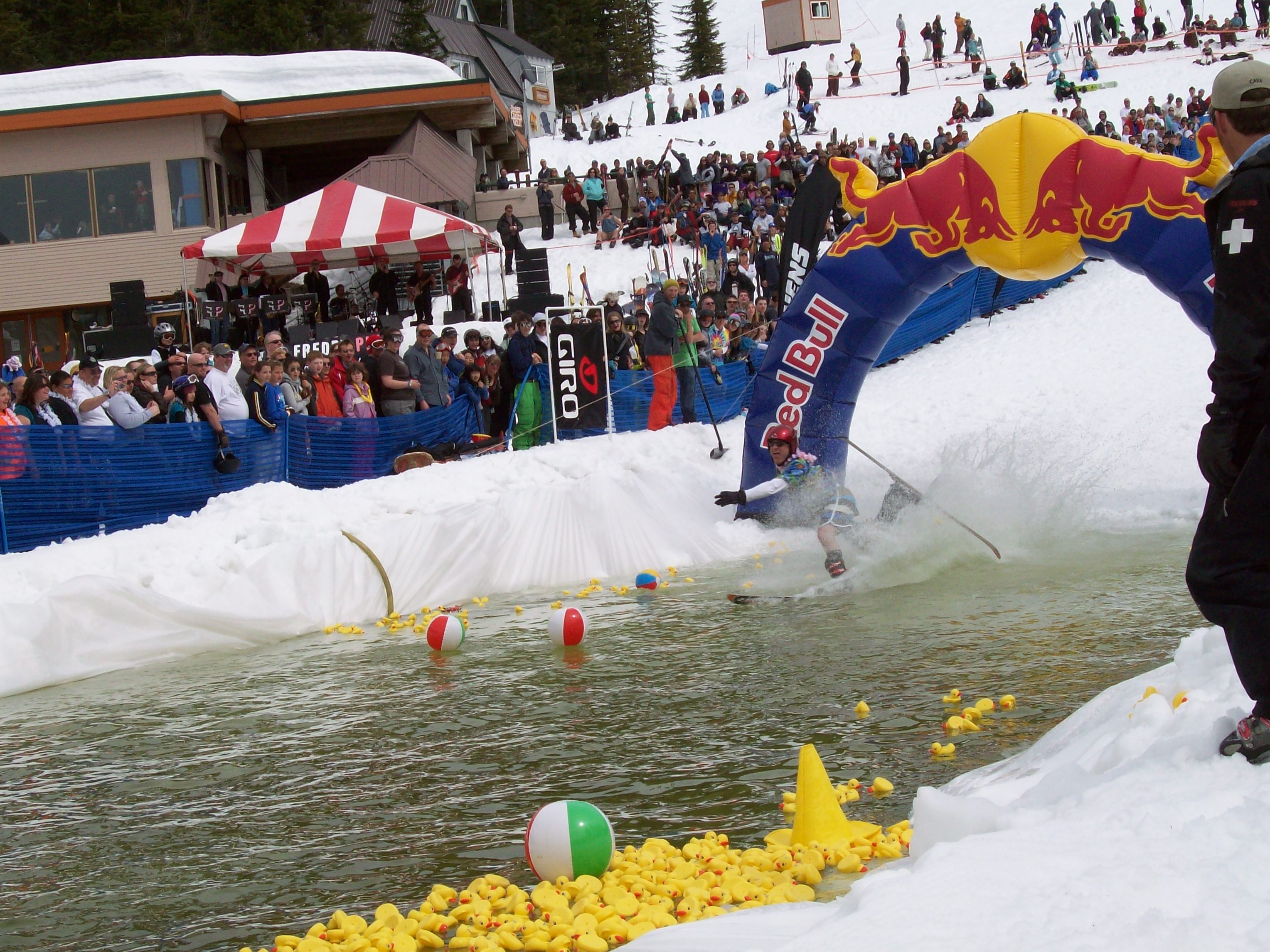 Pond skim