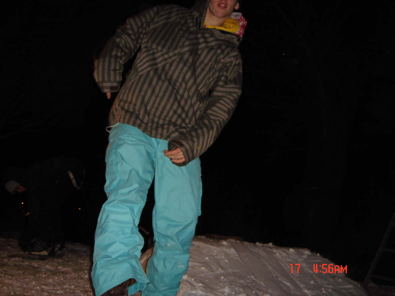 Posing at the garden