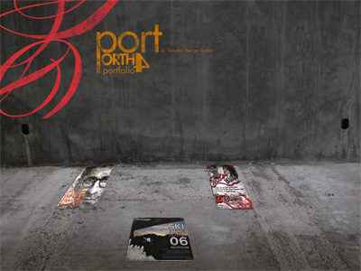 possible portfolio web site design?