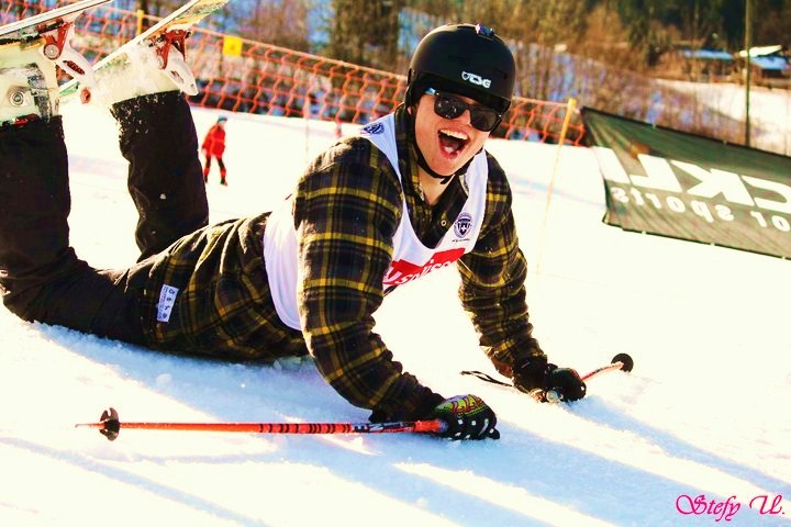 Post crash... still stoked