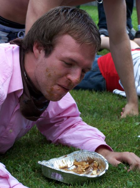 Poutine Eating Contest