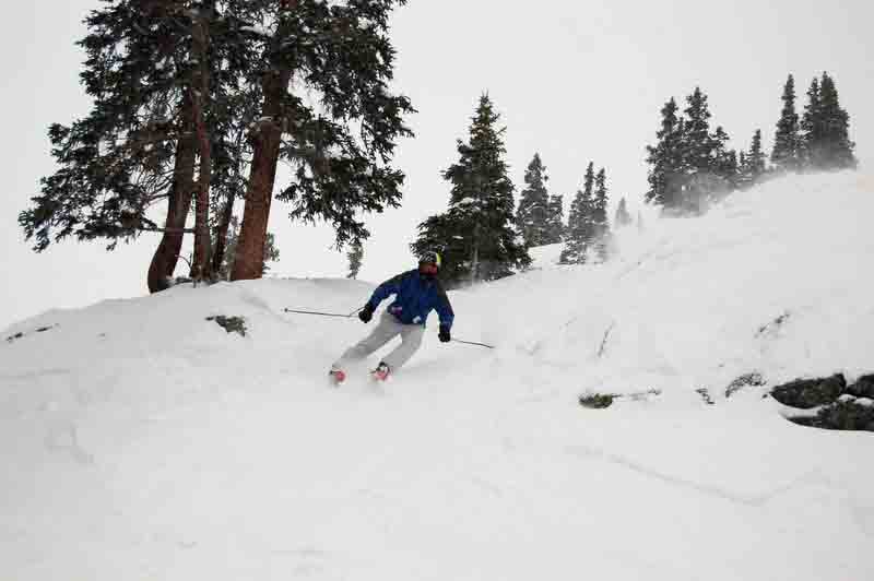 Pow at a basin