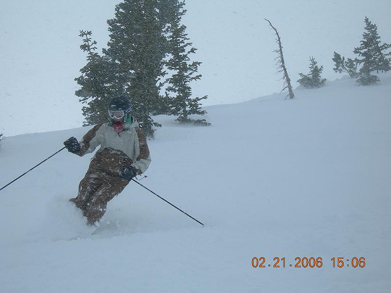 pow day at alta