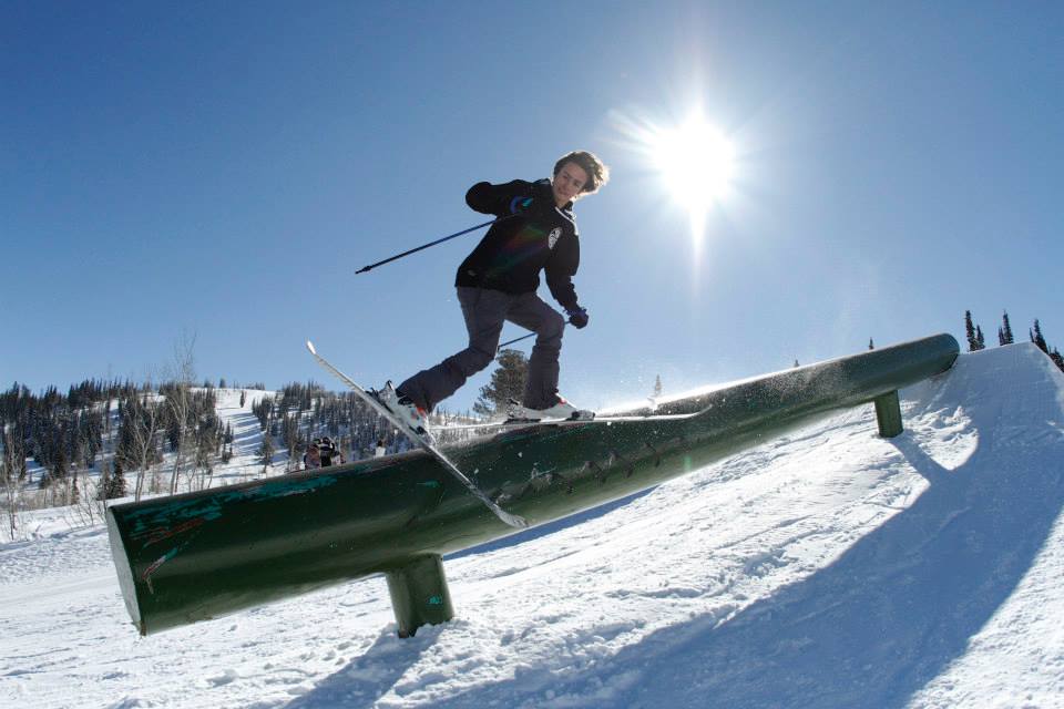 Pow Mow Rail Jam