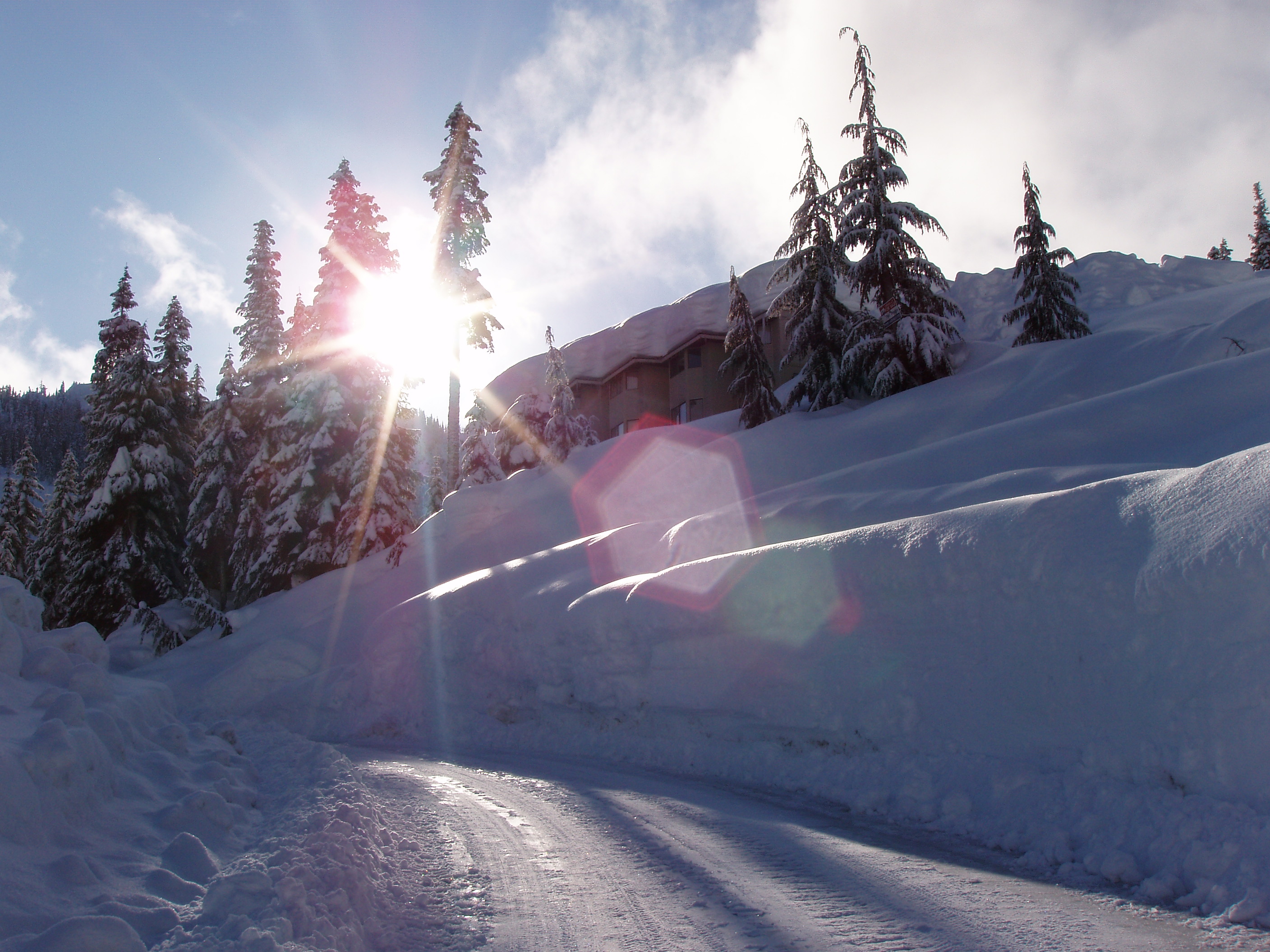 Pow-out my front door