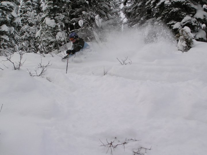 powder day at Fernie