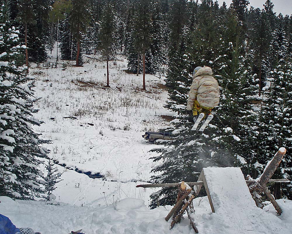 Powder jump on october 10th in south dakota??!