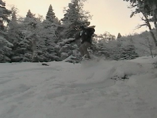 Powder jump