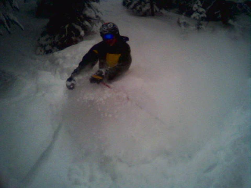 Powder pic taken with phone