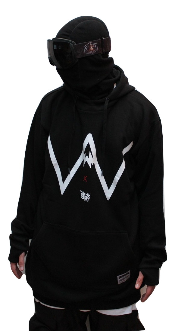 Powderstore X Ehoto Design collaboration hoodie 