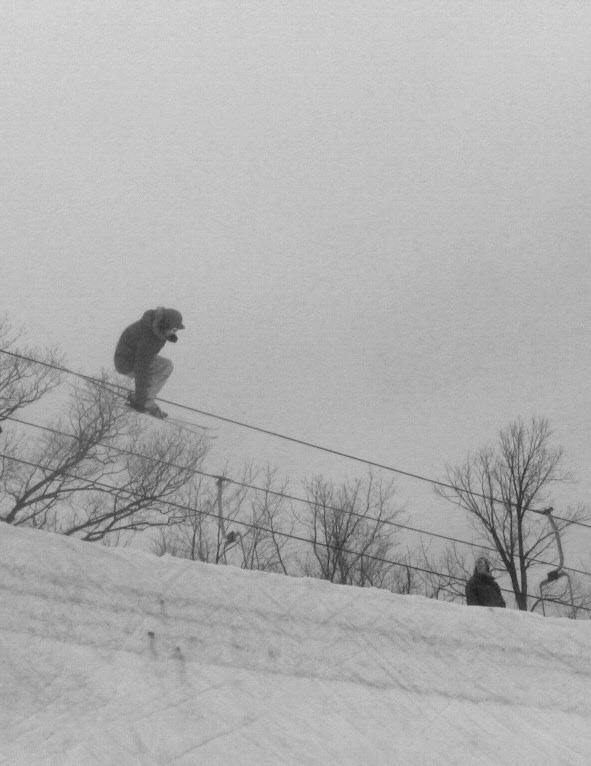 Pretty Big BandW pipe hit