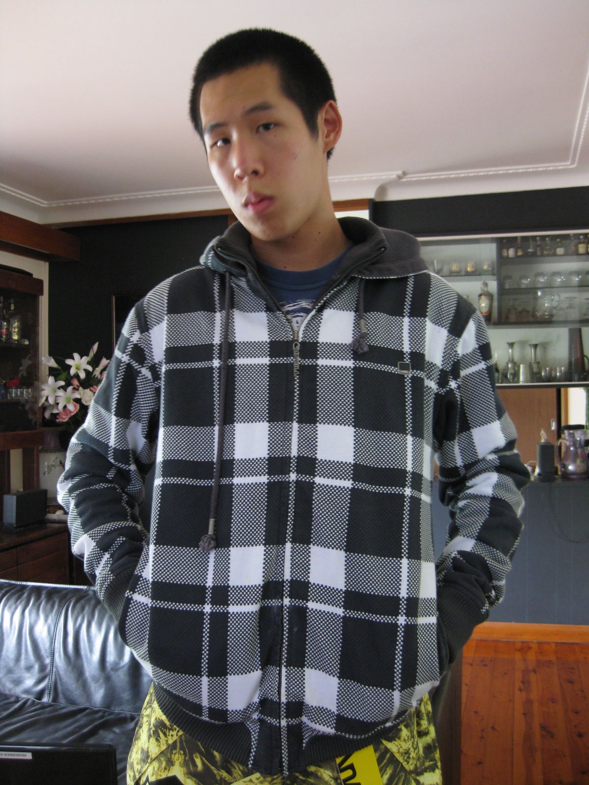 Profile pic - me at home