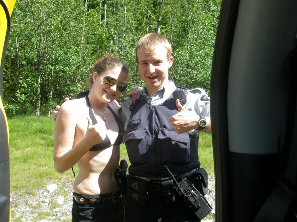Proof cops like boobies.