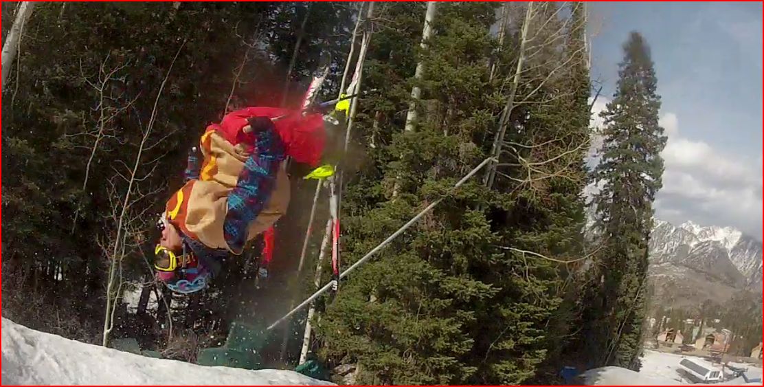 Propane tank backflip