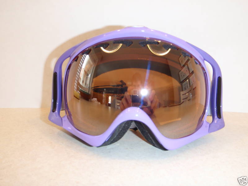 Purp pirate goggles/black iridium lense
