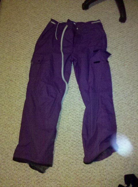 Purple Orage Pants XL