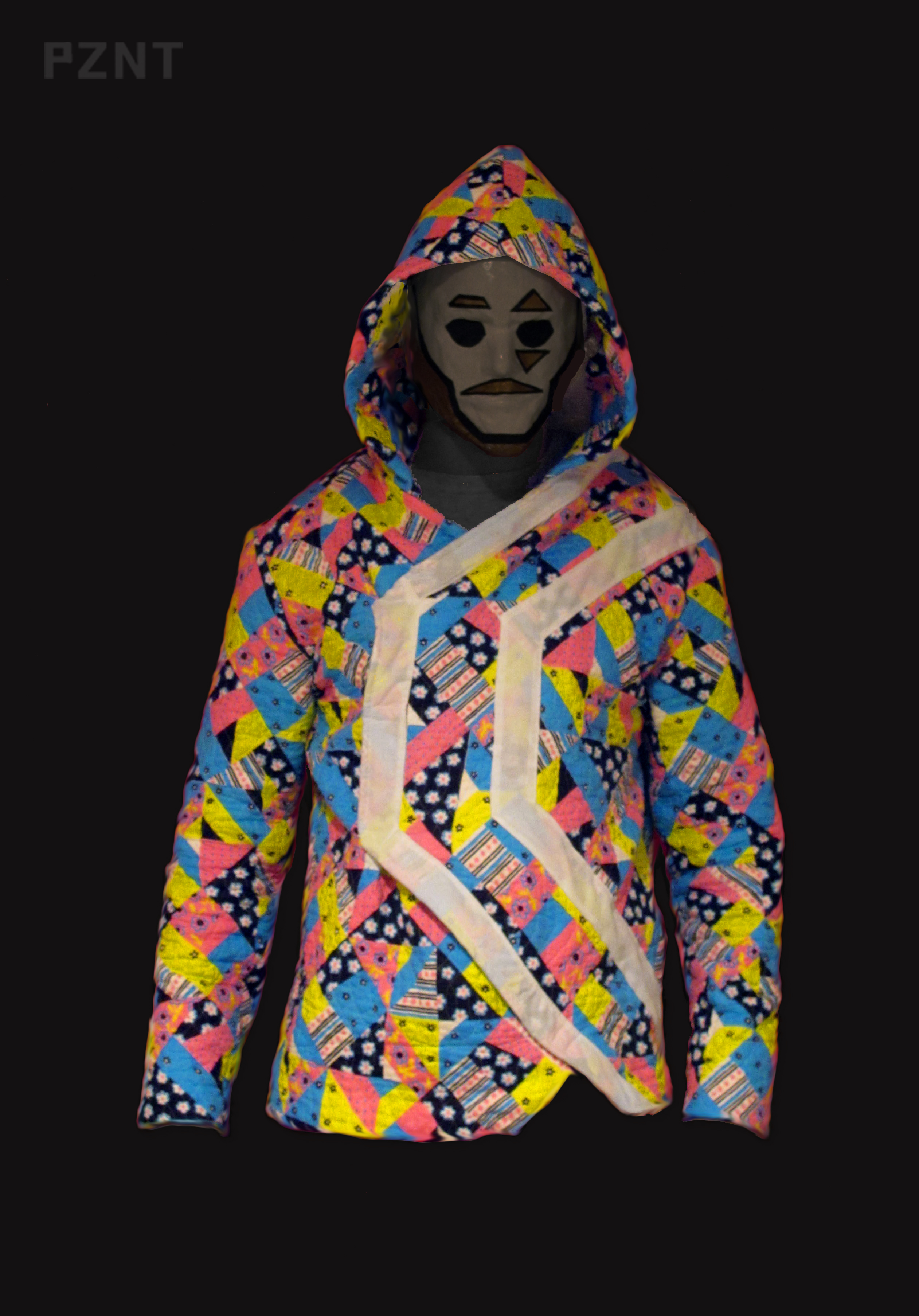 PZNT kaliedoscope hoodie