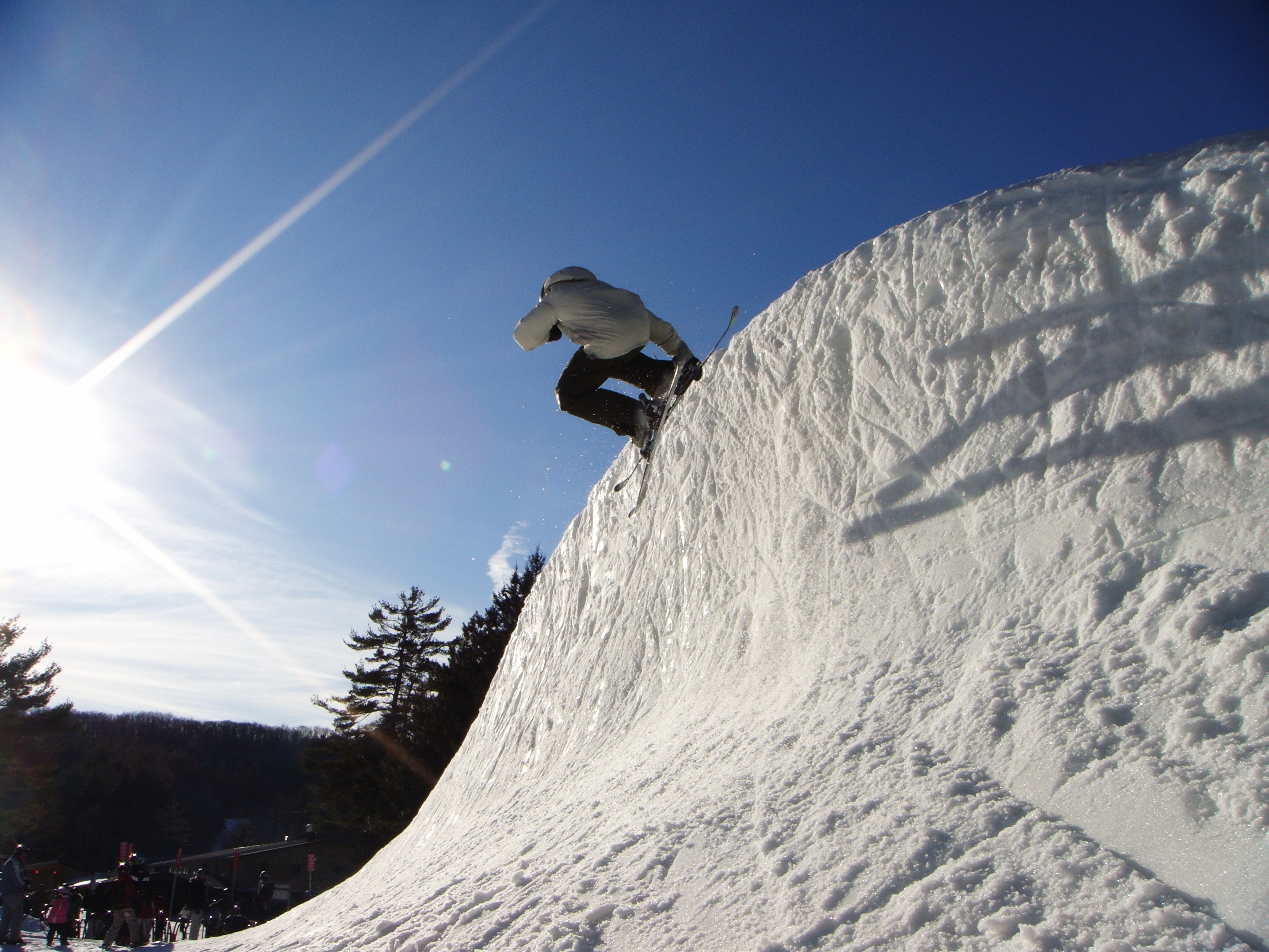 Quarter pipe failure