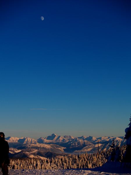 Quick snapshot from the top of my local hill