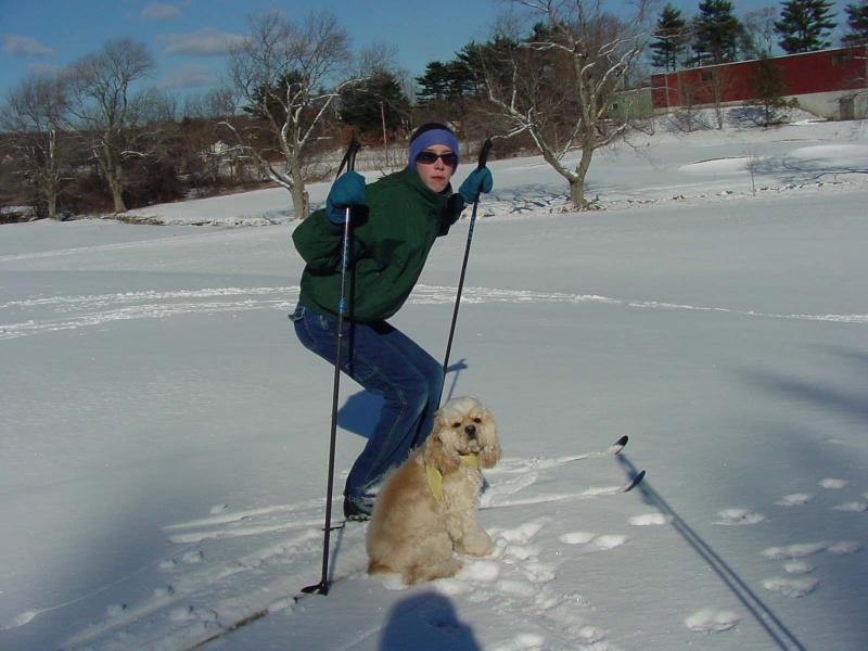 Qute picture of jodi and seymore!