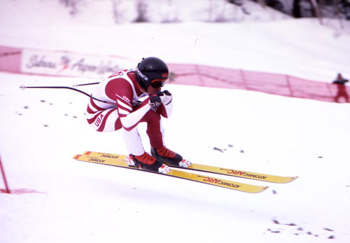 Raichle now Full-tilts in the olympics - Billy Johnson represent