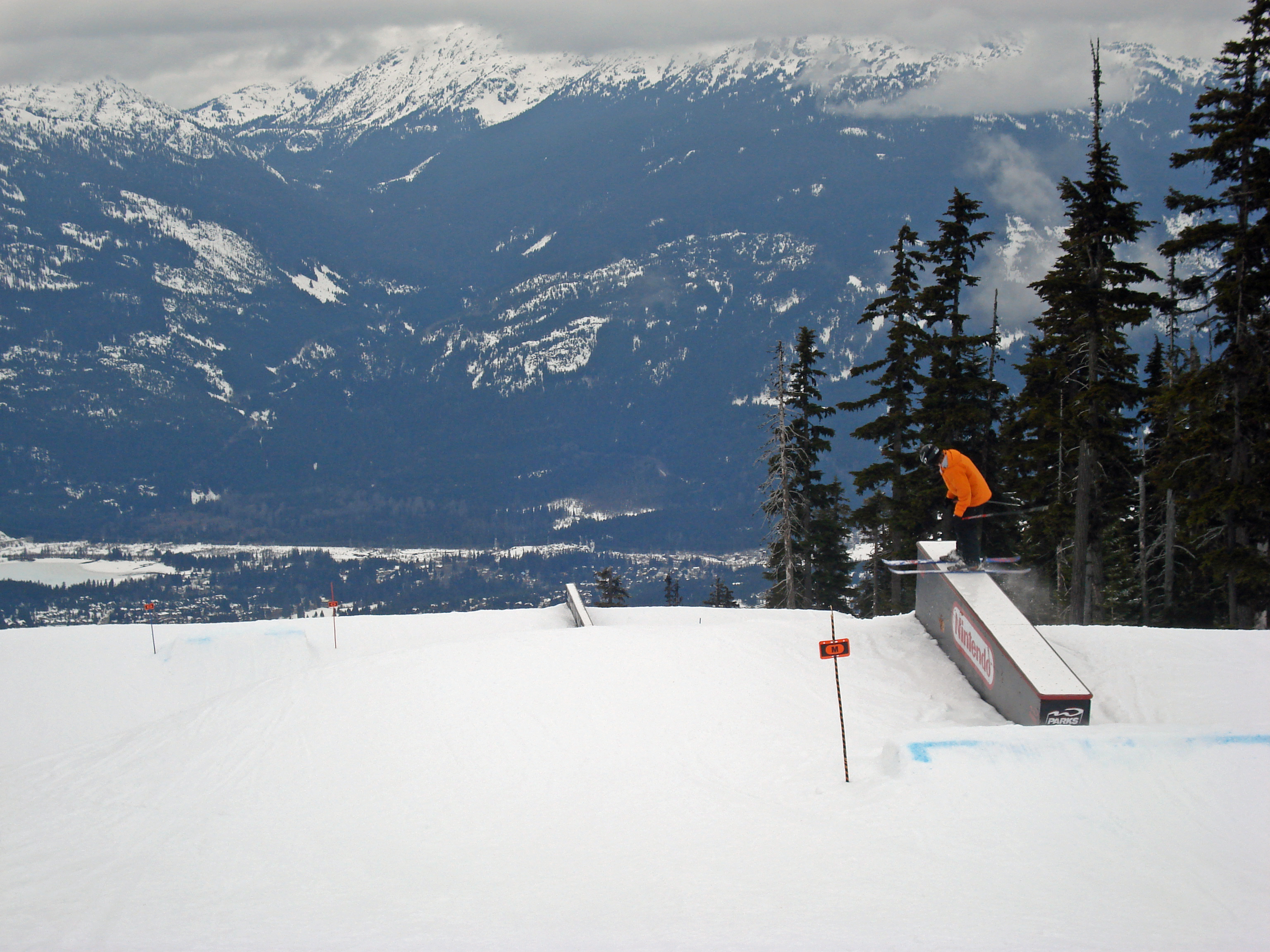 Rail at whistler