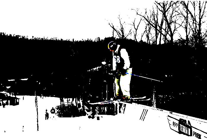 Rail in North Carolina-App terrain park