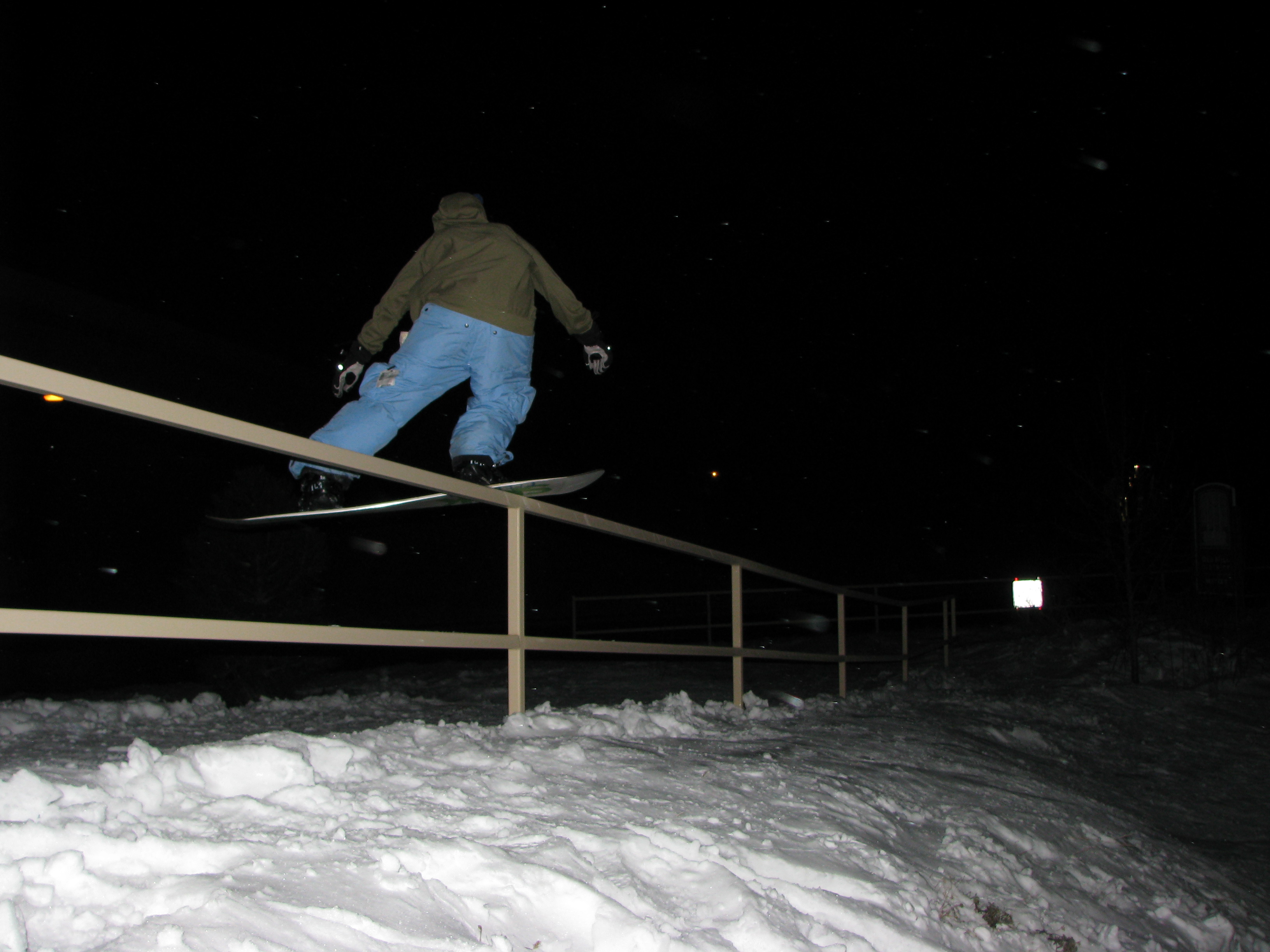 Rail next to old mill district