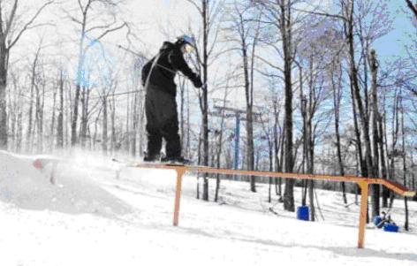 Rail shot at Jack Frost