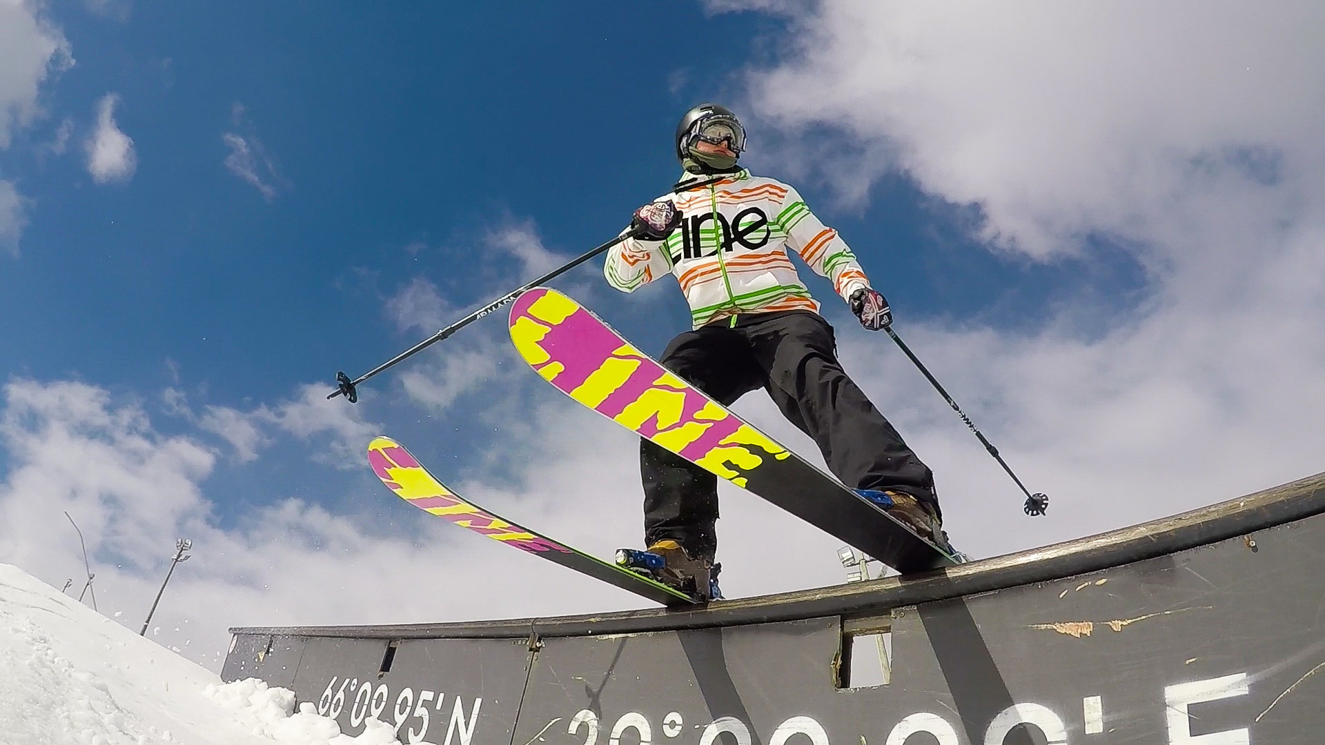 Rail slide, Ruka 2017