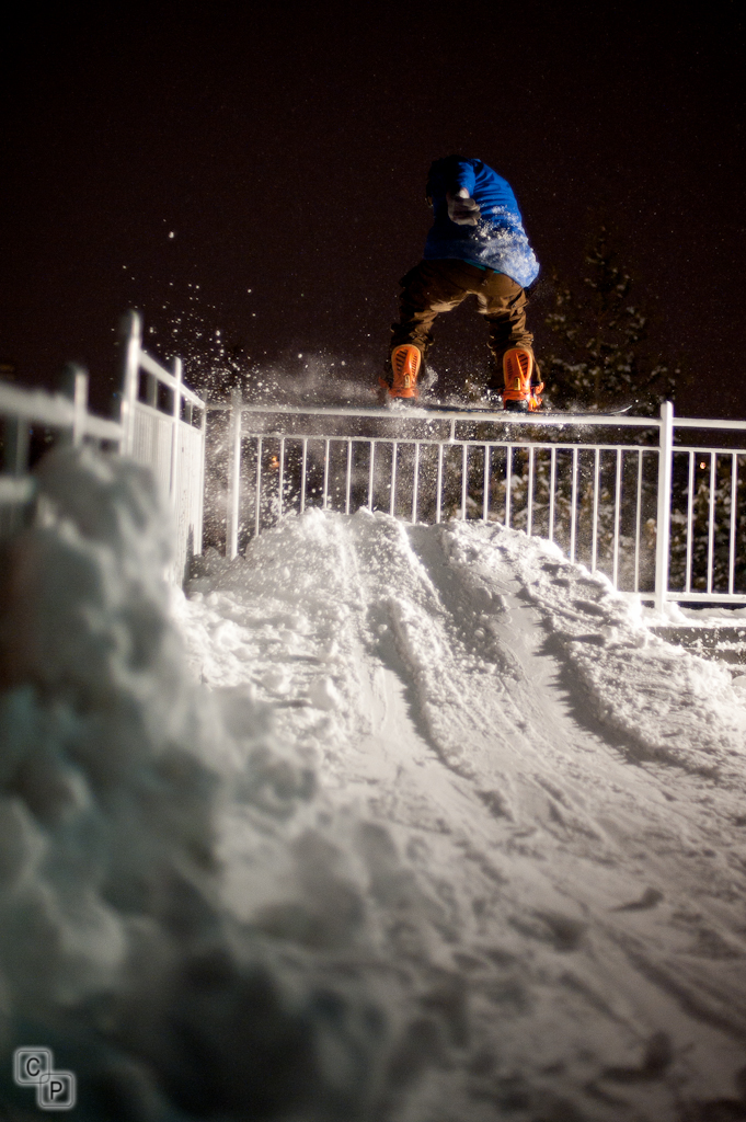 rail stall rear view
