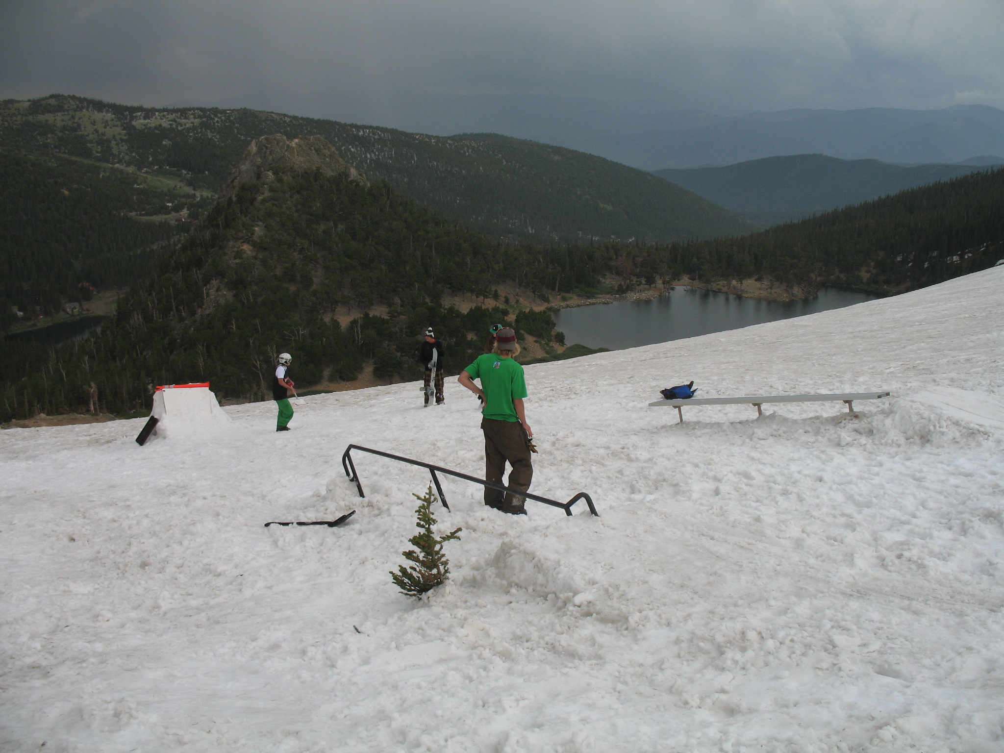 Rails at St. Marys glacier