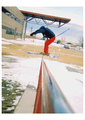 railslide at high school