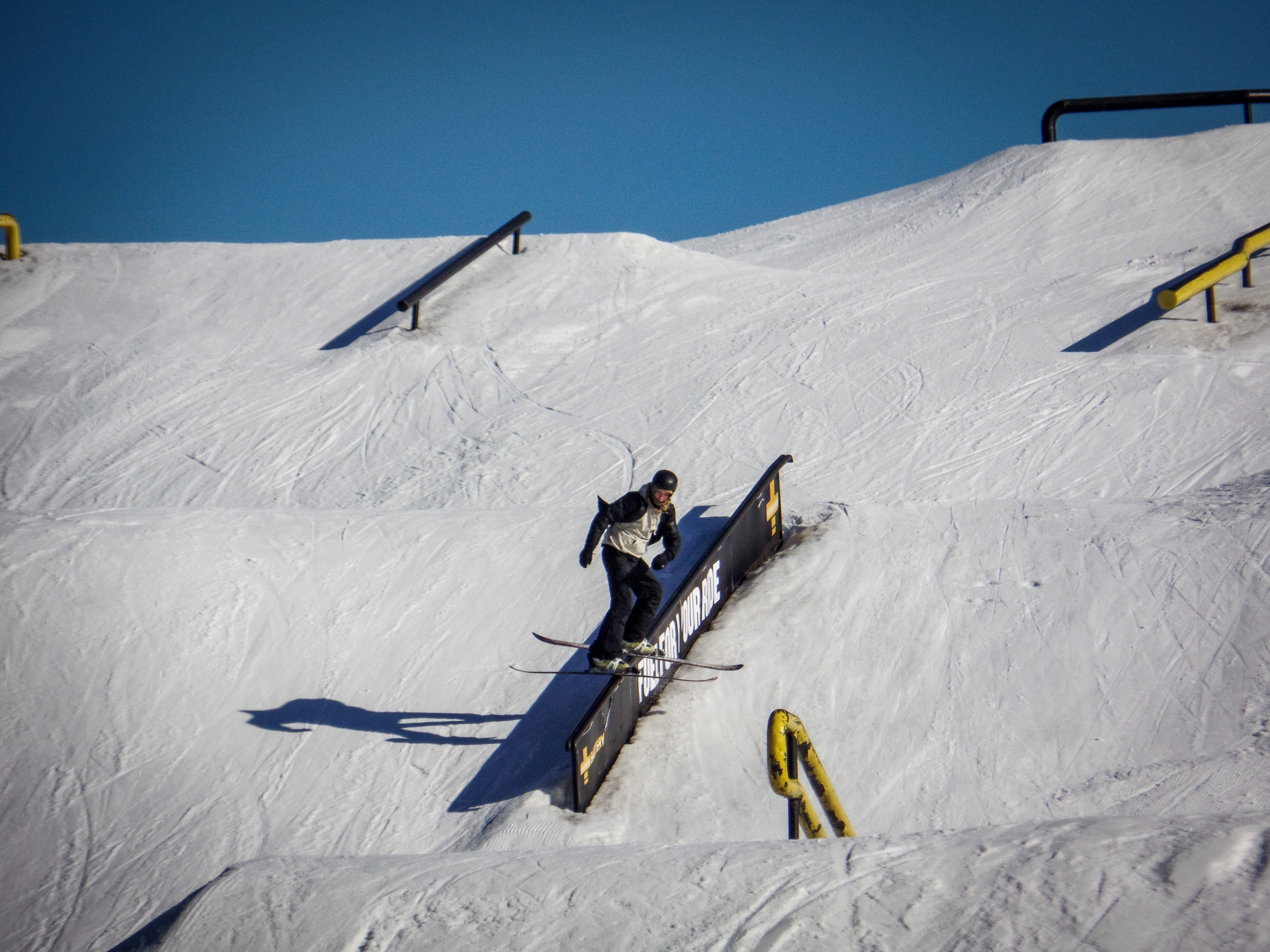 Railslide in â€emptyâ€ park
