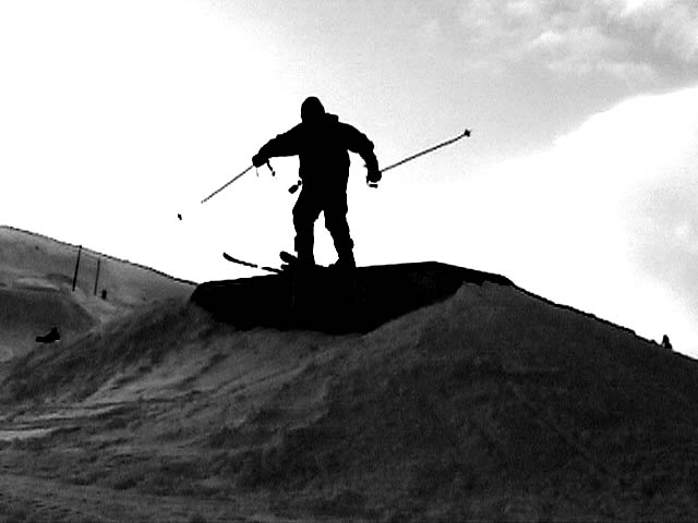 Railslide on a table