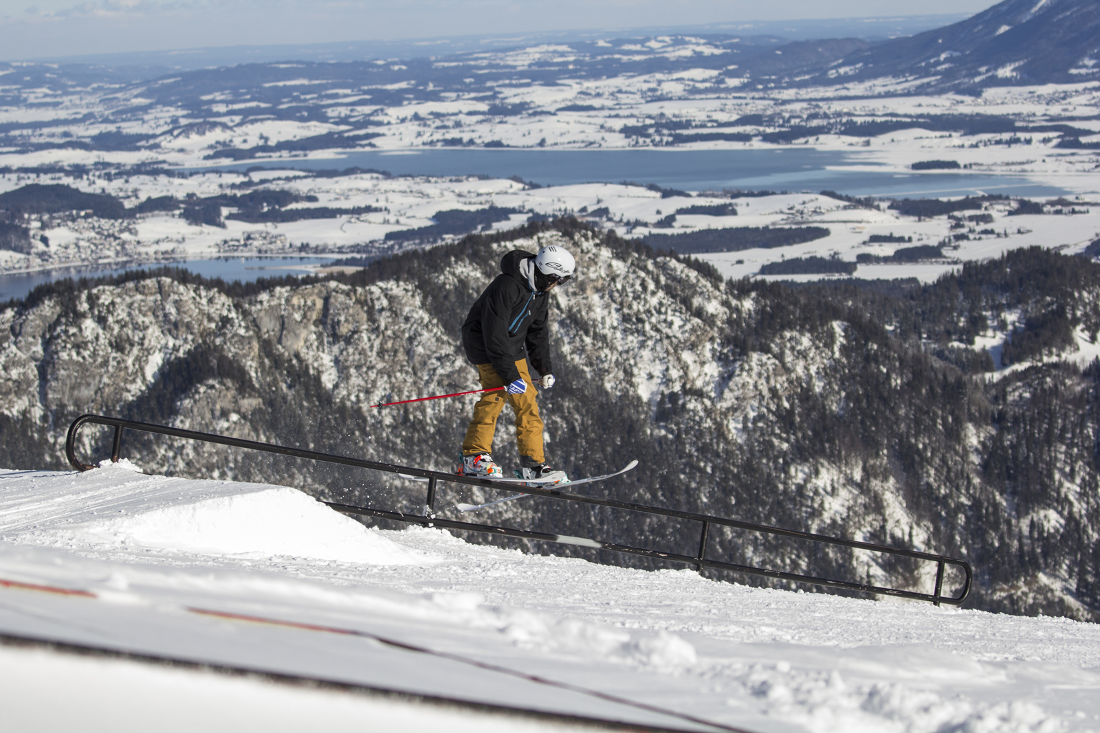 Railslide with a view
