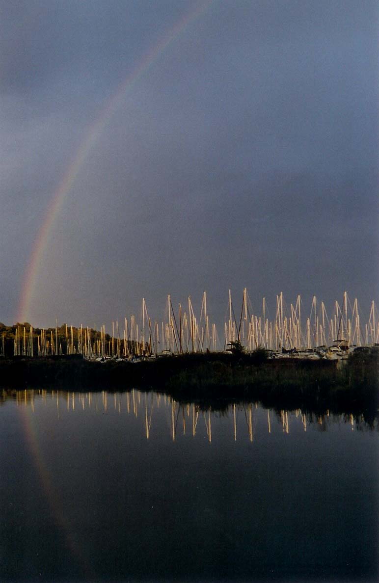 Rainbow in the Marina