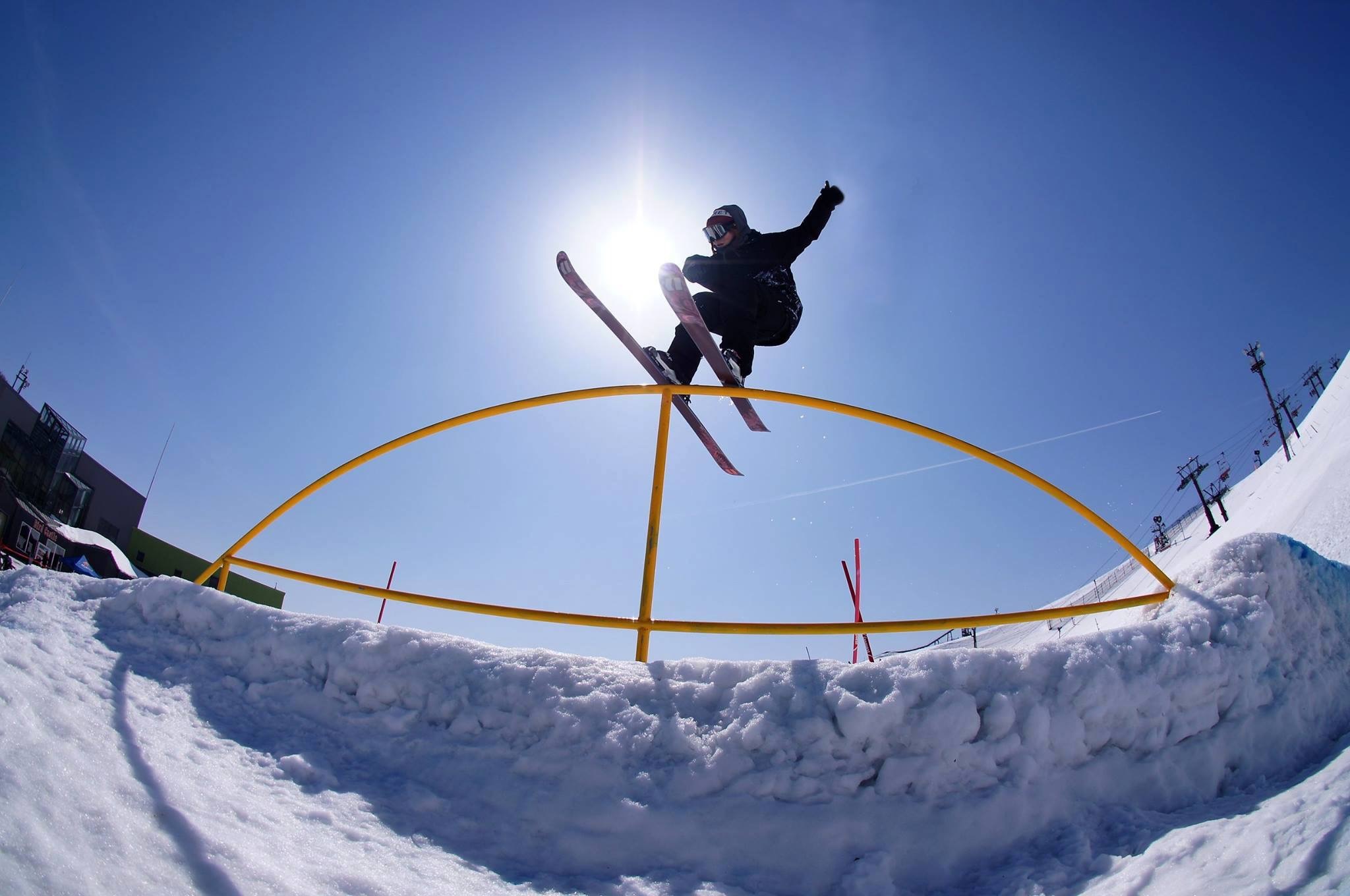 Rainbow on a sunny day